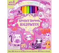 ColorWorld: Spooky Sweet Halloween: Plus 35+ Glow-in-the-dark Stickers and over 30 Pages to Color!