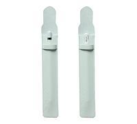 ColorYourLife Paquete de 2 fundas de piel sintética para Apple Pencil de 1ª generación, pluma estilográfica y lápiz capacitivo (blanco)