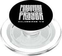 Colosenses 4 2 Perseverar en oración Versículos de la Biblia Católica PopSockets PopGrip para MagSafe