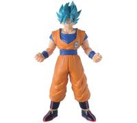 Colossal Warriors - Dragon Ball - Figura de acción Super Saiyan Blue Goku de 16 pulgadas