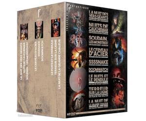 COLOSSUS: FORBIN PROJECT/ WHEN A STRANGER CALLS / NIGHT OF THE BIG HEAT / FOOD OF THE GODS / MOTEL HELL / SQUIRM / SSSSNAKE / DOOMWATCH / PIT AND THE PENDULUM (1991) [Region 2 Import / English Audio]