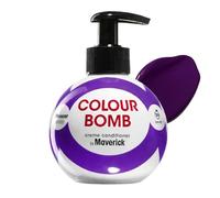Colour Bomb - Acondicionador de color para el cabello de 250 ml, brillo y brillo vivos, suavizante y nutritivo, sin mezcla, vegano, sin amoniaco ni peróxido (Violet Power)
