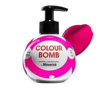Colour Bomb - Acondicionador de color para el cabello de 250 ml, brillo y brillo vivos, suavizante y nutritivo, sin mezcla, vegano, sin amoniaco ni peróxido (Pink)