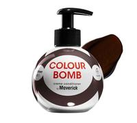 Colour Bomb - Acondicionador de color para el cabello de 250 ml, brillo y brillo vivos, suavizante y nutritivo, sin mezcla, vegano, sin amoniaco ni peróxido (Cold Brown)