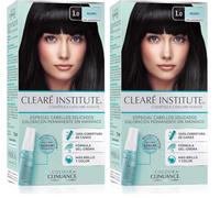 Colour Clinuance. Tinte Capilar Cabellos Delicados. 1.0 Negro, Coloración Permanente Sin Amoniaco, Más Brillo, Color Intenso y Duradero, 100% Cobertura, Testado Dermatológicamente