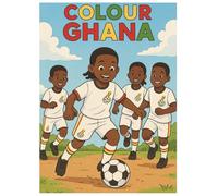 Colour Ghana: Discover the Culture, Food & Festivals of Ghana Through Fun and Educational Colouring Pages (Drawn to the World)