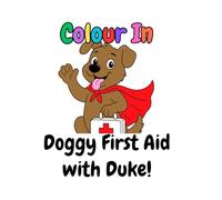 Colour In Doggy First Aid with Duke