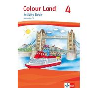 Colour Land 4: Activity Book mit Audio-CD Klasse 4 (Colour Land. A (Tapa blanda)