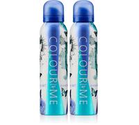 Colour Me Arte abstracto - Fragancia para hombres - Spray corporal de 150 ml, por Milton-Lloyd, 150ml (Paquete de 2)