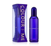 Colour Me Indigo- EDP para Mujer - Haba Tonka, Ámbar y Cedro 100ml | Eau de Parfum Mujer, Aroma Floral y Cálido, Nardo, Jazmín, Larga Duración, Regalo para Mujer