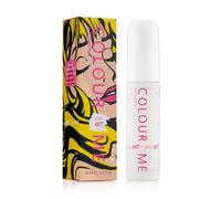 Colour Me Pop Art - EDP para Mujer - Praliné y Vainilla, Femenino 50ml | Eau de Parfum Mujer, Aroma Floral y Cálido, Grosella Negra, Haba Tonka, Larga Duración, Regalo para Mujer