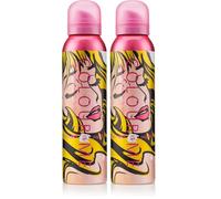 Colour Me Pop Art - Fragrance for Women - 150ml Body Spray, by Milton-Lloyd (Paquete de 2)