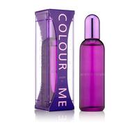 Colour Me Purple - EDP para Mujer - Musgo de Roble y Ámbar, Elegante 100ml | Eau de Parfum Mujer, Aroma Floral y Cálido, Pachulí, Bergamota, Larga Duración, Regalo para Mujer