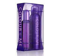 COLOUR ME Purple - Fragrance for Women - Gift Set 100ml EDP/150ml Body Spray, by Milton-Lloyd, 100ml + 150ml - Gift Set