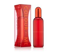 Colour Me Red - Perfume EDP para Mujer, Iris y Vetiver - Elegante 100ml | Eau de Parfum Mujer, Aroma Floral y Fresco, Sándalo, Bergamota, Larga Duración, Regalo para Mujer