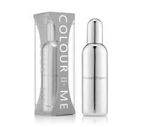 Colour Me Silver Sport - Aftershave EDP Hombre - Mandarina y Cedro 100ml | Eau de Parfum Hombre, Aroma Amaderado y Fresco, Pimienta Negra, Haba Tonka, Larga Duración, Regalo para Hombre