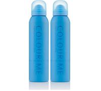COLOUR ME Sky Blue Perfume for Women 150ml Body Spray, Luxury Fragrance - Womens Perfume, Long Lasting Fragrance for Women by Milton-Lloyd (Paquete de 2)