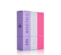 Colour Me Violet/Diamond/Neon Pink - Fragrance for Women - 50ml Eau de Toilette, by Milton-Lloyd