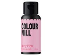 Colour Mill Aqua Blend Food Colouring Baby Pink: Colorante Alimentario Liquido a Base de Agua - 20 ml