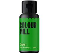 Colour Mill Aqua Blend Food Colouring Green: Colorante Alimentario Liquido a Base de Agua - 20 ml
