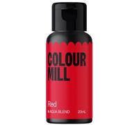 Colour Mill Aqua Blend Food Colouring Red: Colorante Alimentario Liquido a Base de Agua - 20 ml