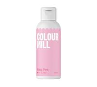 Colour Mill Oil Blend Food Colouring Baby Pink: Colorante Alimentario Liposolubles a Base de Aceite - 100 ml