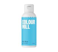 Colour Mill Oil Blend Food Colouring Sky Blue: Colorante Alimentario Liposolubles a Base de Aceite - 100 ml