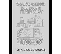 Colour Quest- Bin Day & Train Play SensaStars Edition: Neurodivergent Friendly, sensory ADHD, autism, spectrum