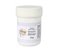 Colour Splash Edible Food Paint - Metallic Silver