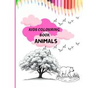 Colour the Animals (A to Z) : A Fun Learning & Paint Like an Artist (For childerns Aged 3 - 6): Perfect gift to childrens for Painting