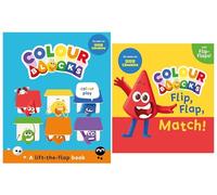 Colourblocks Collection 2 Books Set (Colour Play: A Lift the Flap Book & Colourblocks Flip Flap Match)
