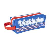 Colourbook College Washington - Estuche con 2 compartimentos