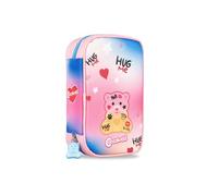 Colourbook - Estuche de 1 cremallera Coccolotti, organización con solapa interior, juego completo de 30 piezas, Love Rosa, S, Moderno