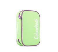 Colourbook - Estuche Joy Escuela 1 Zip, Joy Lime, Moderno