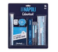 Colourbook Napoli - Juego de papelería, contiene 14 piezas, oficial Licensee