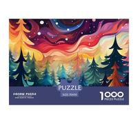 Colourful Árbol de Navidad1000 Piece Puzzle for Adults, Every Piece Is Unique, Softclick Technology Means Pieces Fit Together Perfectly 70x50cm/1000pcs