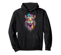 Colourful Cool Camel Head in Vivid Shades Artistic Designed Sudadera con Capucha