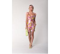 Colourful Rebel Qiara Floral Satin Mini Slip Dress Sl Multicolor Talla: XS | Mini Vestidos Outlet | Mujer