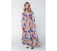 Colourful Rebel Vianne Big Flower Maxi Dress Multicolor Talla: XXS | Blusón Outlet | Mujer