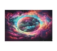 Colourful Universe Puzzle Games for Adults Y Niños - for Creativity And Mindfulness - Challenging Jigsaw Puzzles 1000 Piezas for Family (75 × 50 cm)