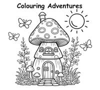 Colouring Adventures by Kellie Leigh: A Creative Colouring Book for Kids