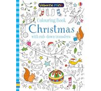 Usborne – Libro para colorear: Navidad con calcomanías transferibles – Usborne Minis