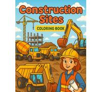 Colouring book - construction sites (Coloring books for curious kids)