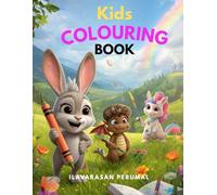 Colouring Book: Copy & Colour Cute Animals for Kids (Ages 3-7)