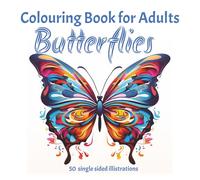Colouring Book for Adults: Butterflies