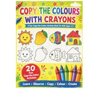 Colouring Book for Children | Easy Drawing And Copy Colour Activities Book For Age 3 To 6 | Fruits of the Spirit Learning Workbook Character Building ... Through Fun Copying Activities for Ages 2-6