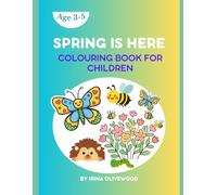 Colouring book for Children: Spring is Here
