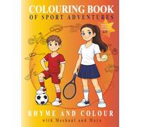 Colouring Book for Kids Ages 6-10: Big Colouring Pages, Fun Rhyming Poems, Word Search. For Boys and Girls. Designed to improve reading, memory, logic, and creativity. Rhyme and Colour!