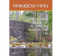 COLOURING BOOK OF FLOWERS FROM THE UK