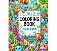 COLOURING BOOK SEA LIFE